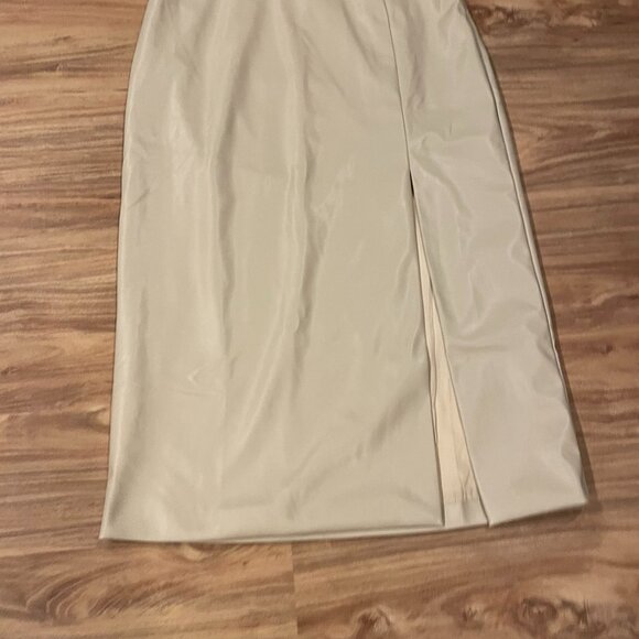 Sunday in Brooklyn Dresses & Skirts - Faux Leather Midi Skirt